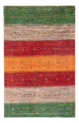 Tapis Gabbeh - Loribaft Persan - 135 x 85 cm - multicolore