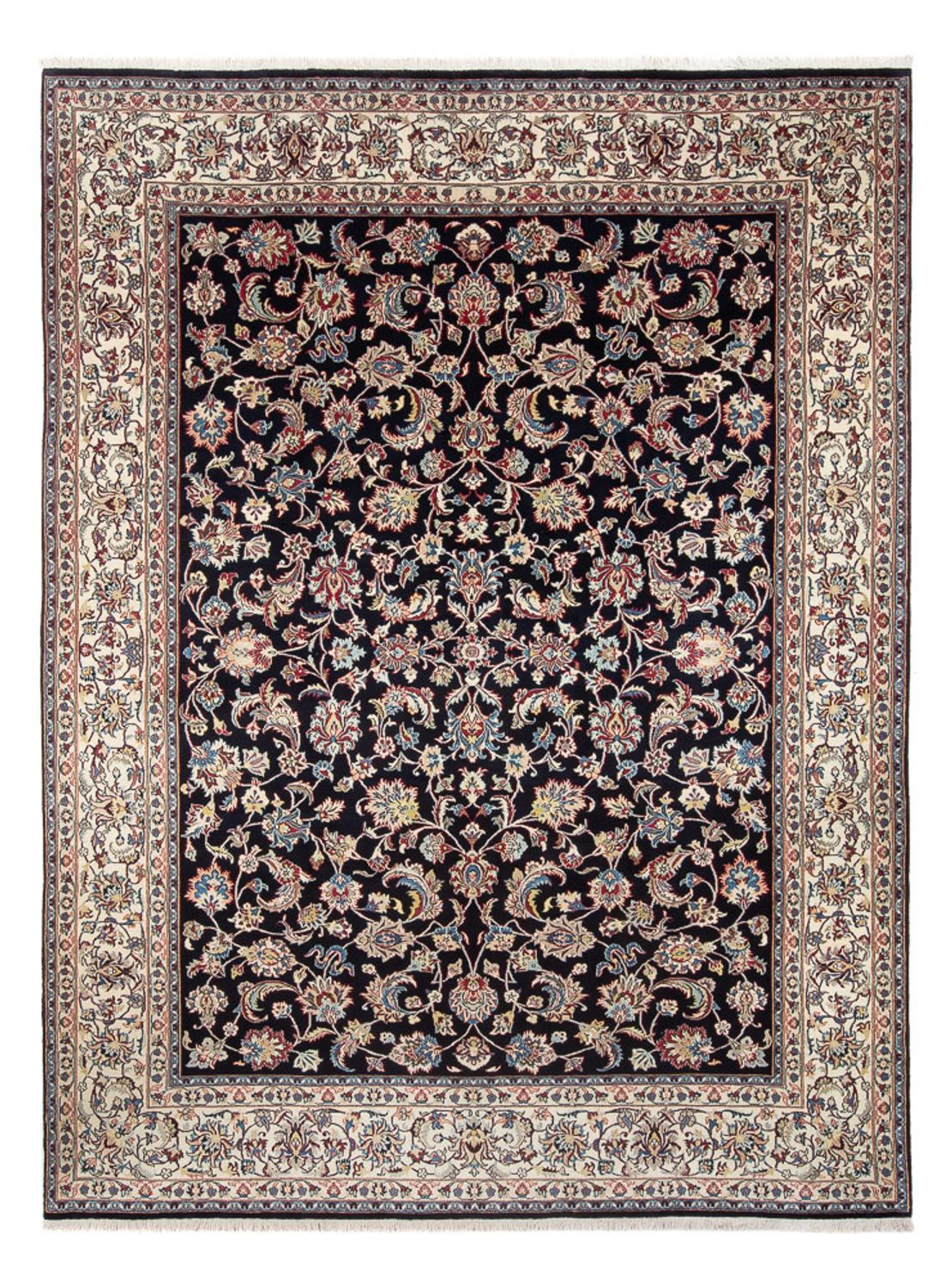 Tapis persan - Classique - 340 x 243 cm - bleu foncé