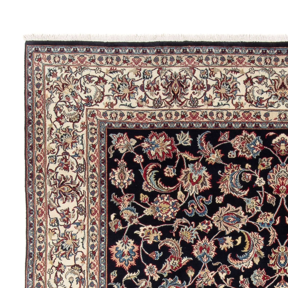 Tapis persan - Classique - 340 x 243 cm - bleu foncé