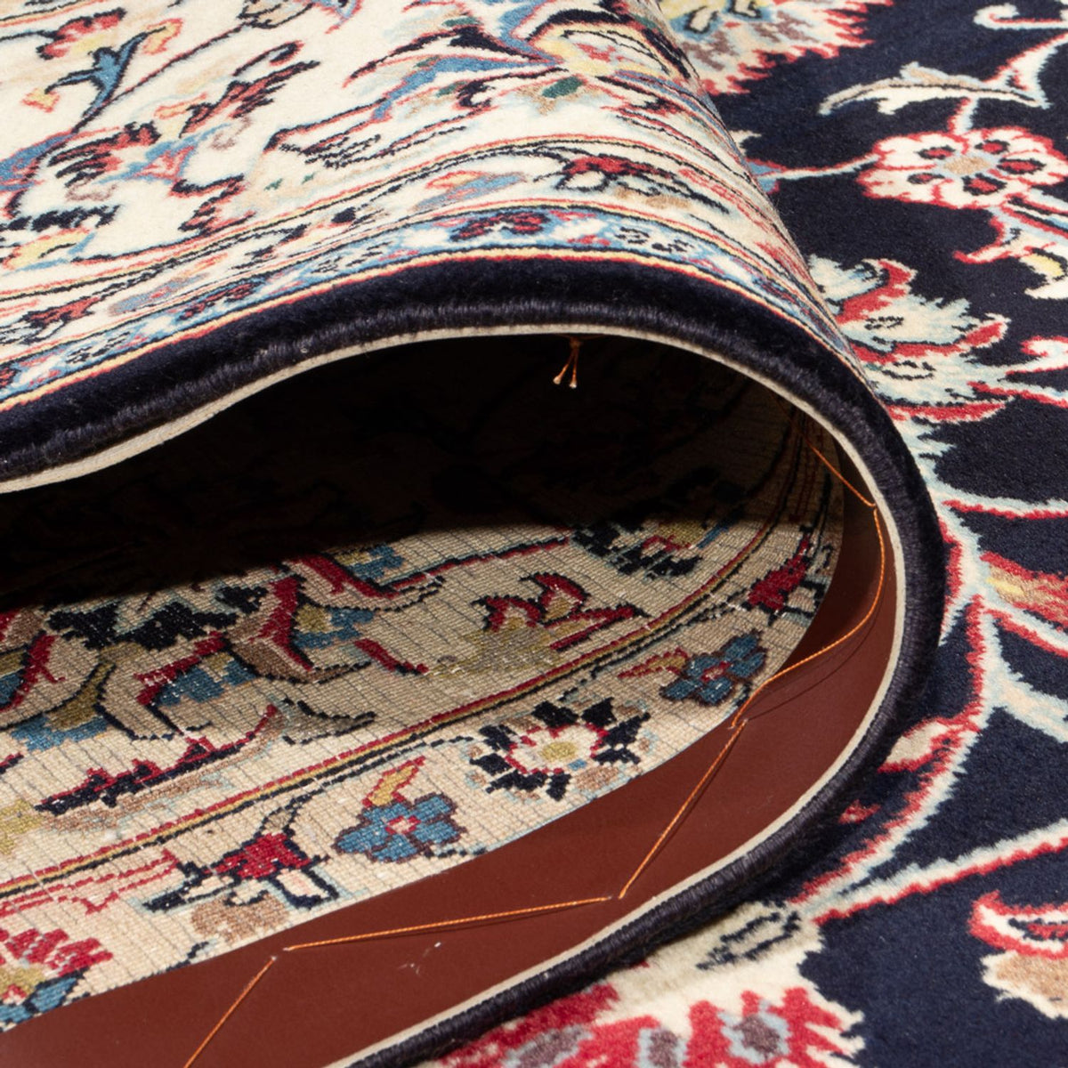 Tapis persan - Classique - 340 x 243 cm - bleu foncé