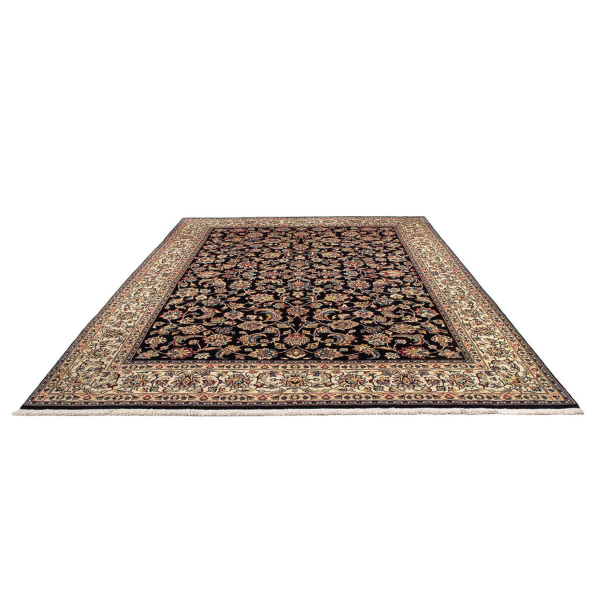 Tapis persan - Classique - 340 x 243 cm - bleu foncé
