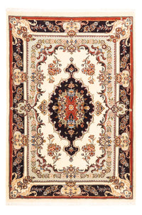 Tapis persan - Classique - 177 x 118 cm - crème