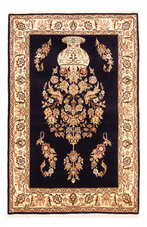 Tapis persan - Classique - 172 x 117 cm - bleu foncé