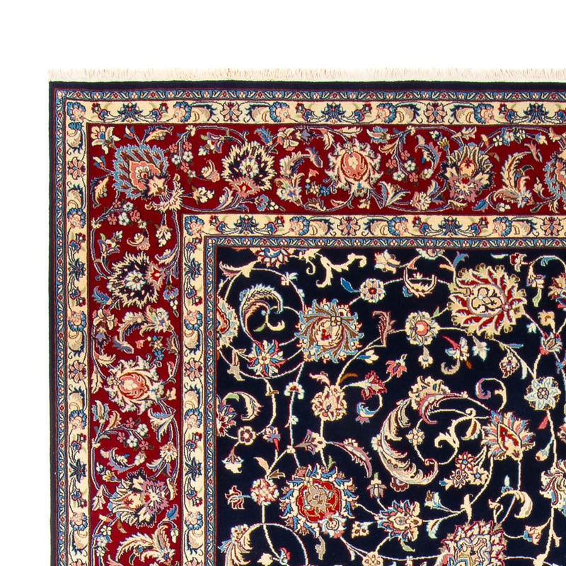 Tapis persan - Classique - 348 x 248 cm - bleu foncé