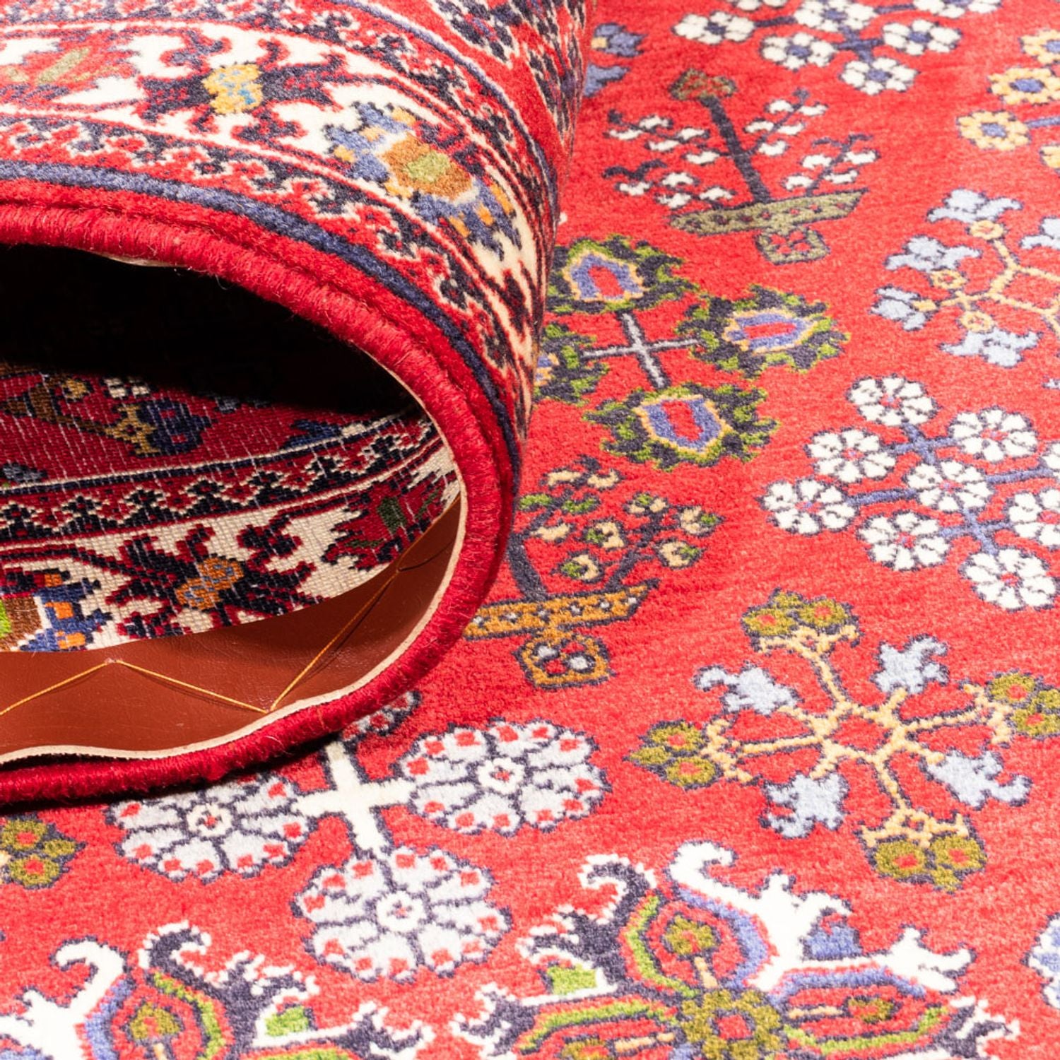 Tapis persan - Nomadic - 168 x 110 cm - rouge