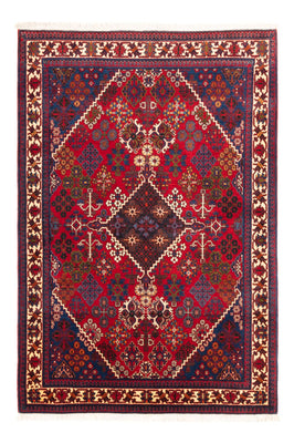 Tapis persan - Nomadic - 157 x 110 cm - rouge