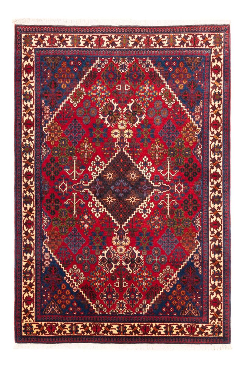 Tapis persan - Nomadic - 157 x 110 cm - rouge