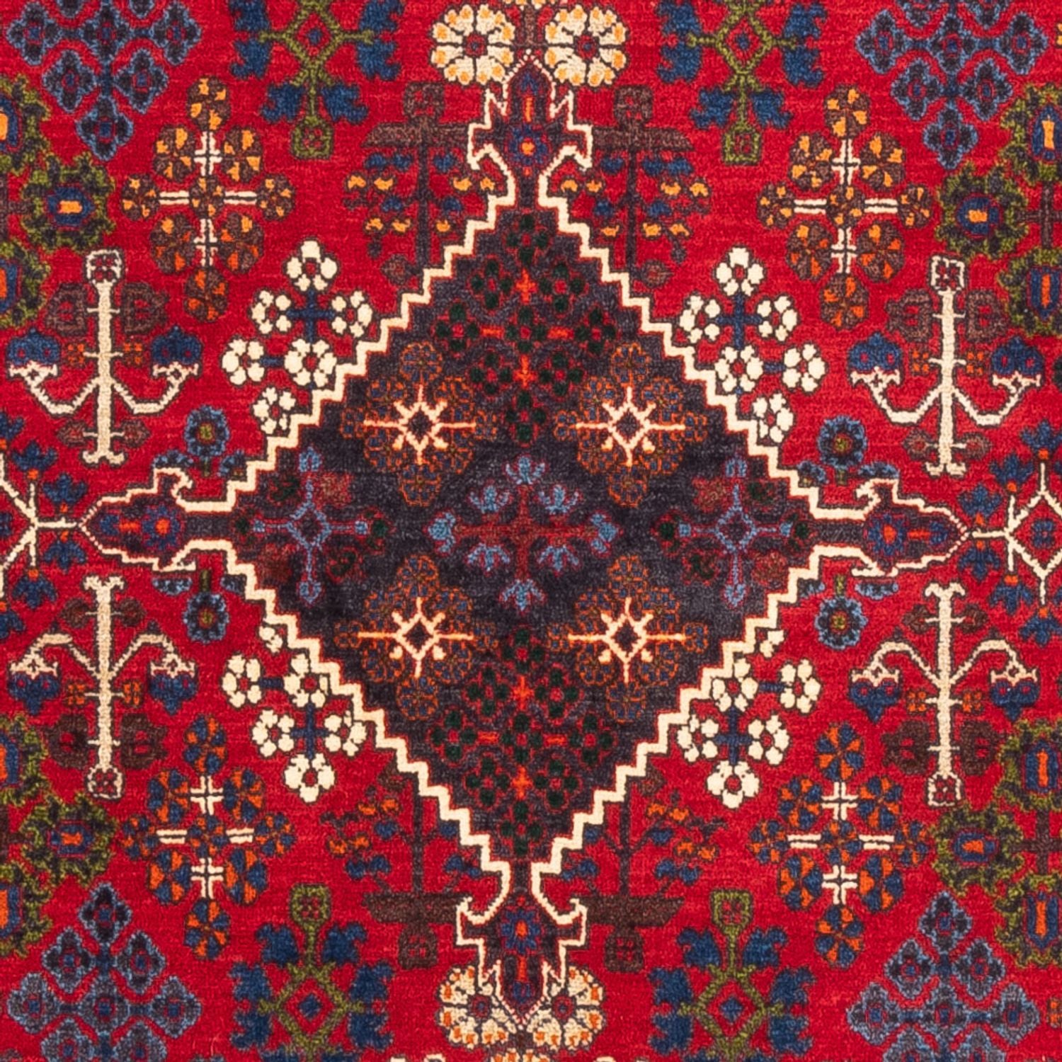 Tapis persan - Nomadic - 157 x 110 cm - rouge