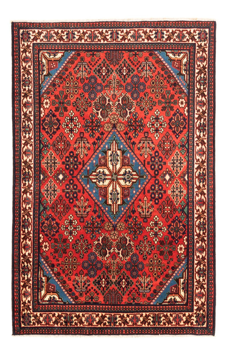 Tapis persan - Nomadic - 156 x 105 cm - rouge