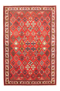 Tapis persan - Nomadic - 154 x 107 cm - rouge