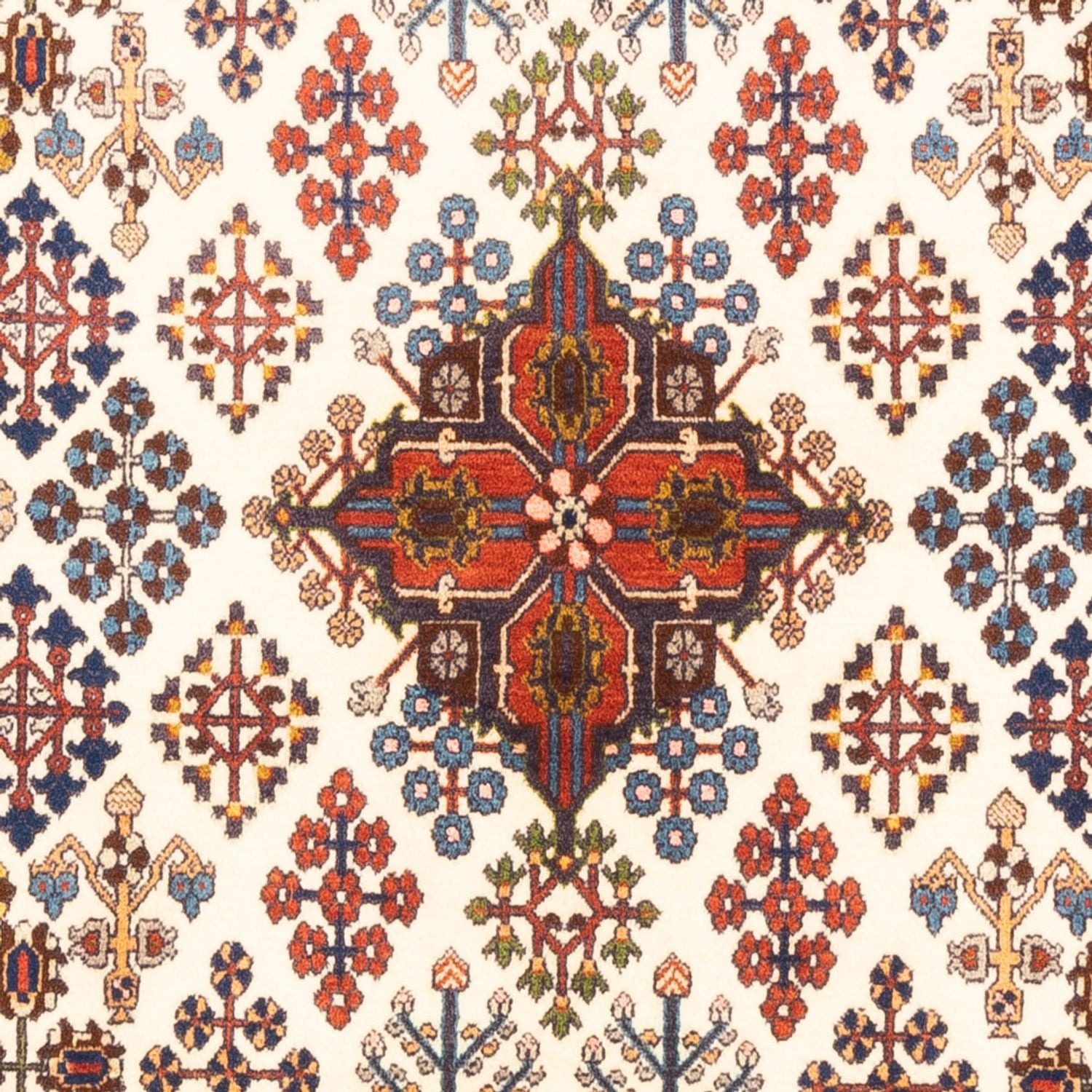 Tapis persan - Nomadic - 178 x 115 cm - crème