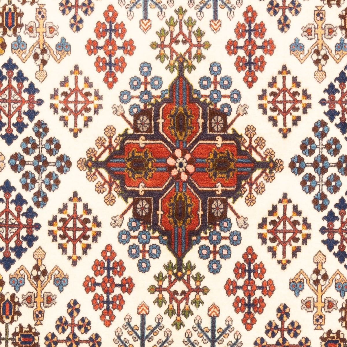 Tapis persan - Nomadic - 178 x 115 cm - crème