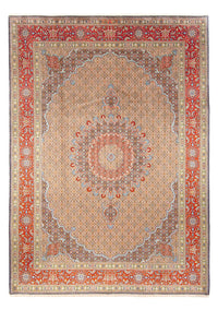 Tapis persan - Classique - 337 x 246 cm - beige foncé