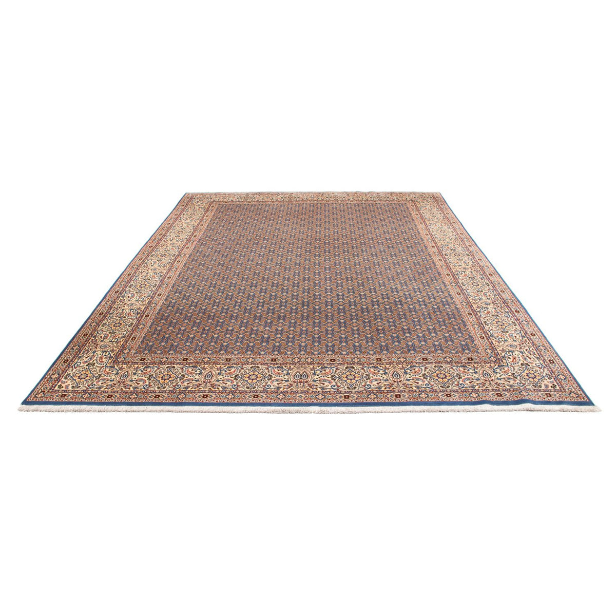 Tapis persan - Classique - 340 x 242 cm - bleu foncé