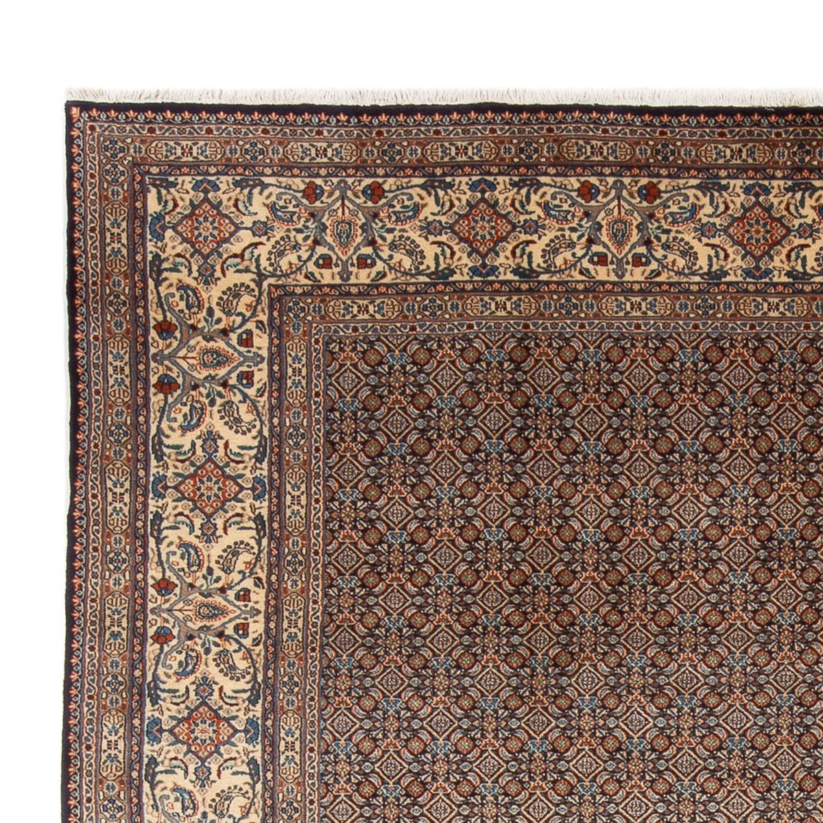 Tapis persan - Classique - 335 x 243 cm - bleu foncé