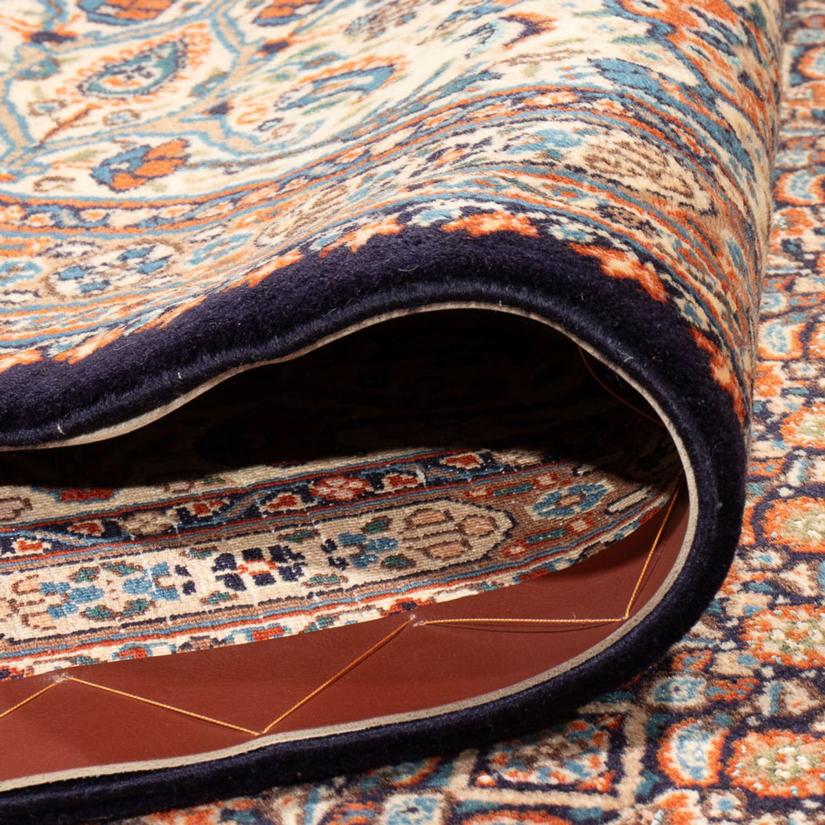 Tapis persan - Classique - 335 x 243 cm - bleu foncé