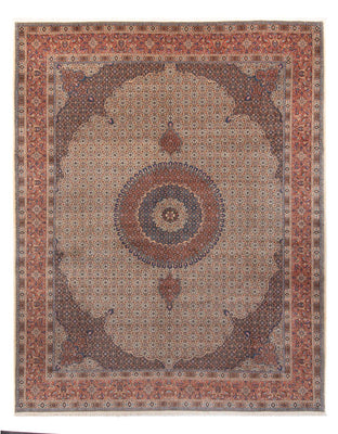 Tapis persan - Classique - 397 x 301 cm - beige foncé