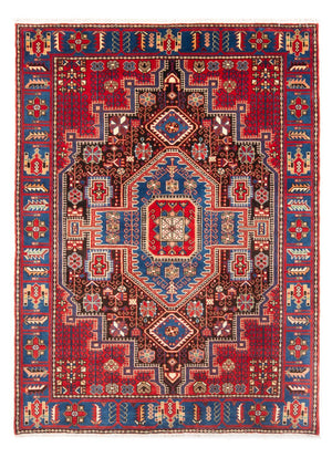 Tapis persan - Nomadic - 200 x 143 cm - rouge