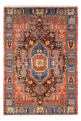 Tapis persan - Nomadic - 214 x 135 cm - bleu