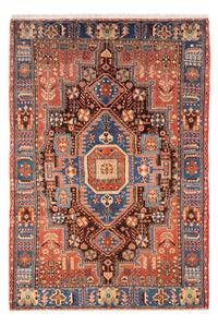 Tapis persan - Nomadic - 214 x 135 cm - bleu