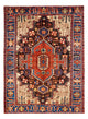 Tapis persan - Nomadic - 207 x 147 cm - rouge