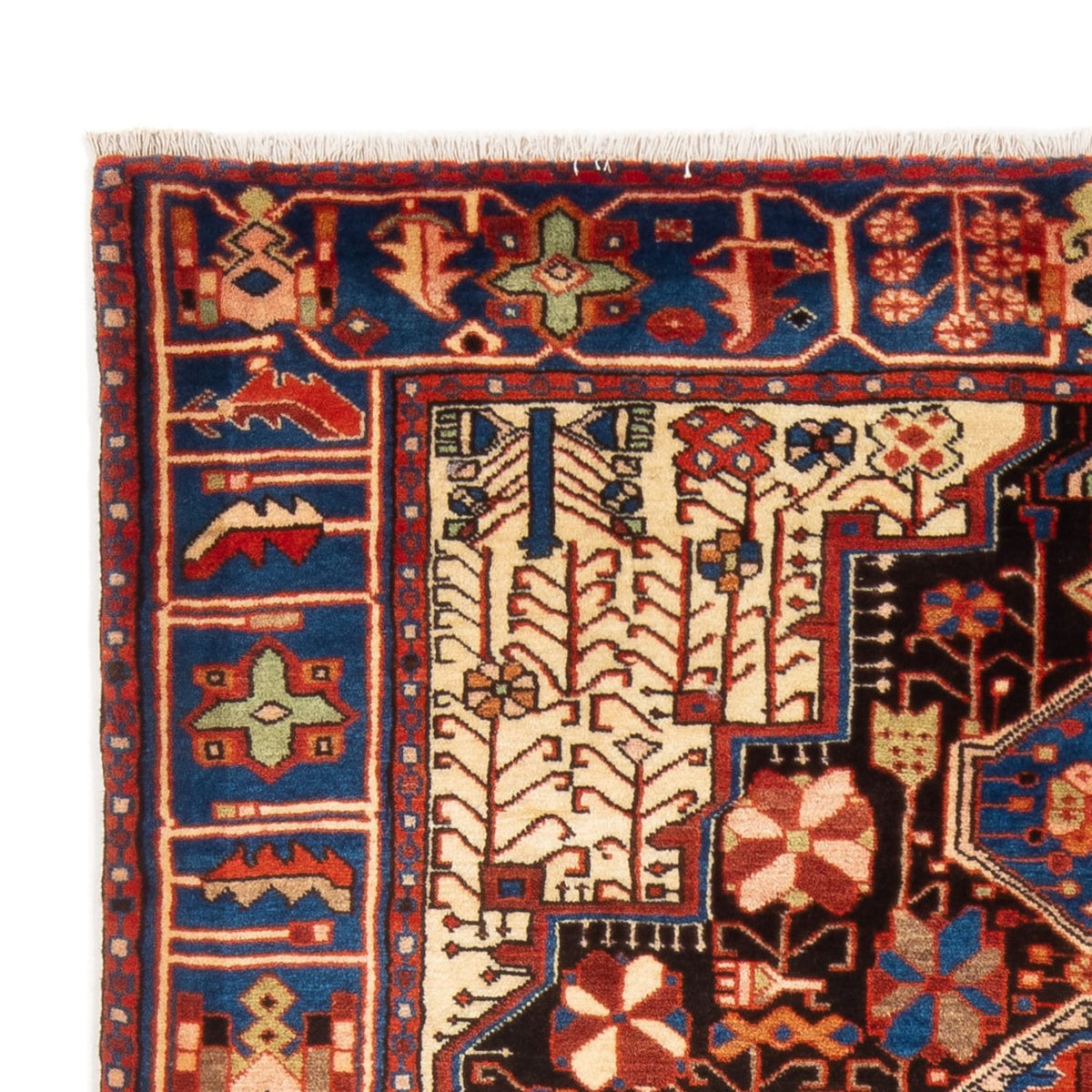 Tapis persan - Nomadic - 207 x 147 cm - rouge