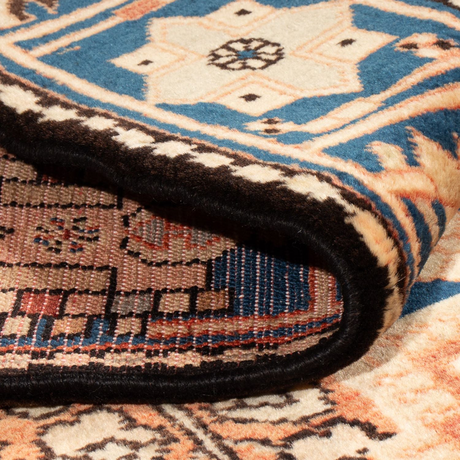 Tapis persan - Nomadic - 200 x 140 cm - beige clair