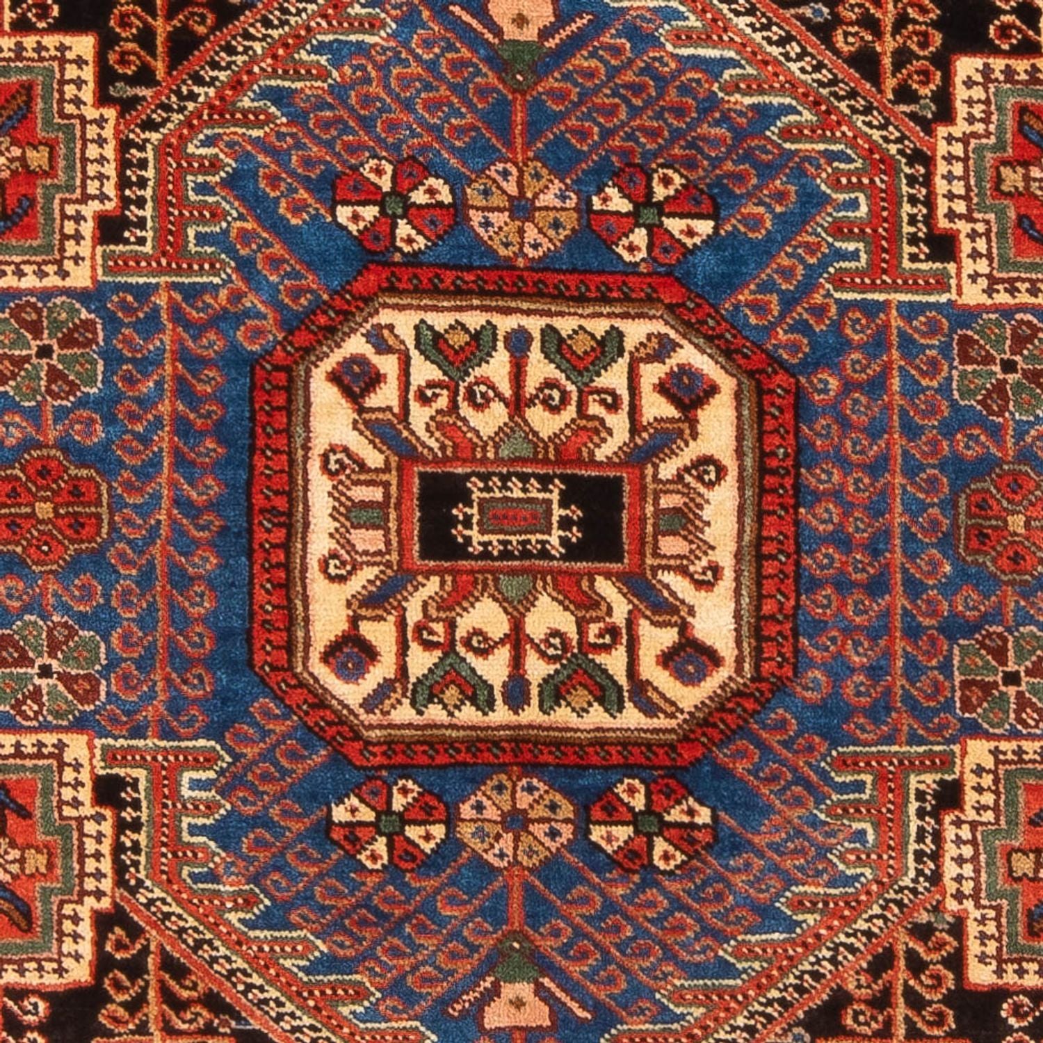 Tapis persan - Nomadic - 205 x 137 cm - bleu