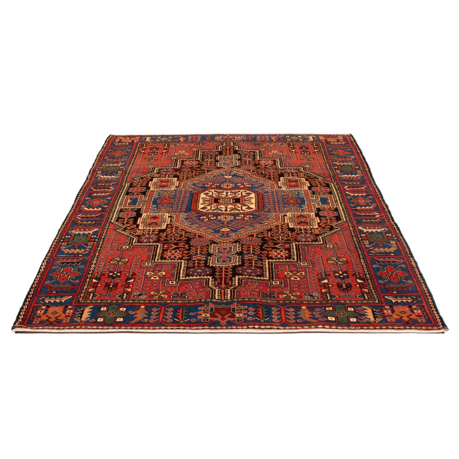 Tapis persan - Nomadic - 205 x 137 cm - bleu