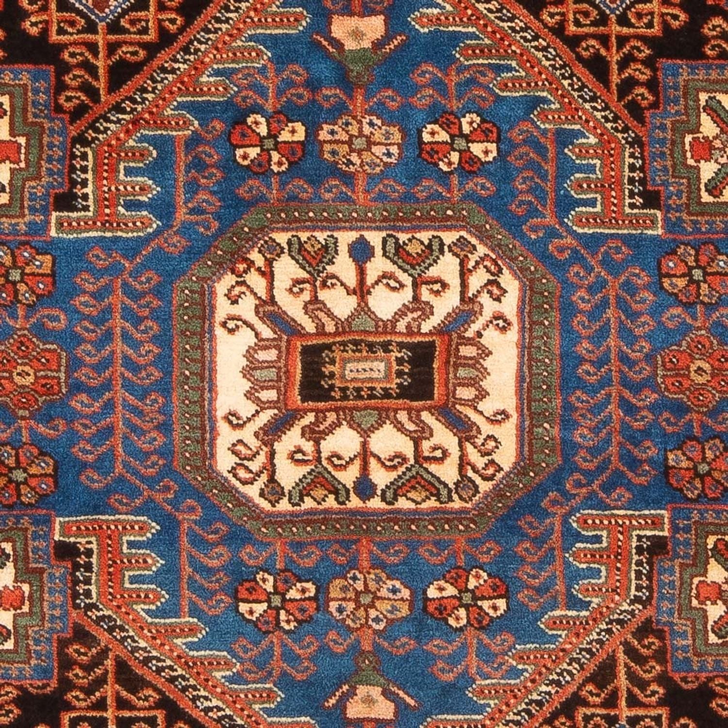 Tapis persan - Nomadic - 196 x 150 cm - bleu