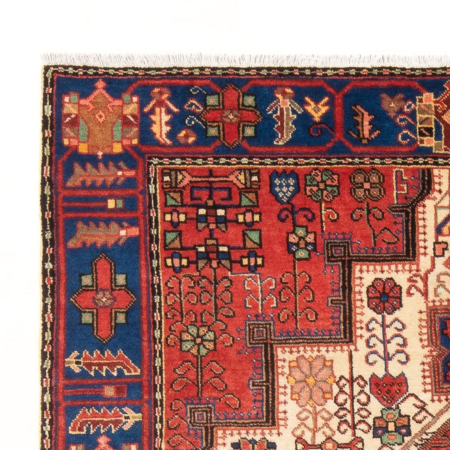Tapis persan - Nomadic - 200 x 140 cm - rouge