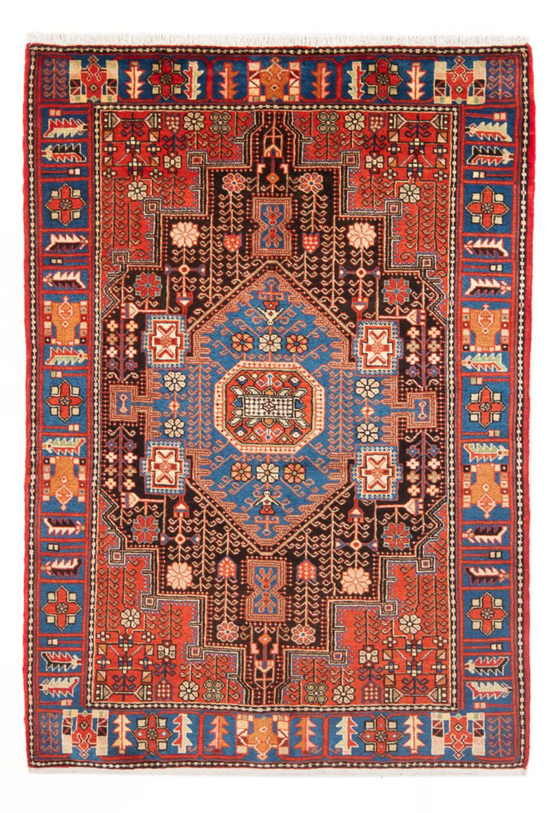 Tapis persan - Nomadic - 204 x 136 cm - bleu