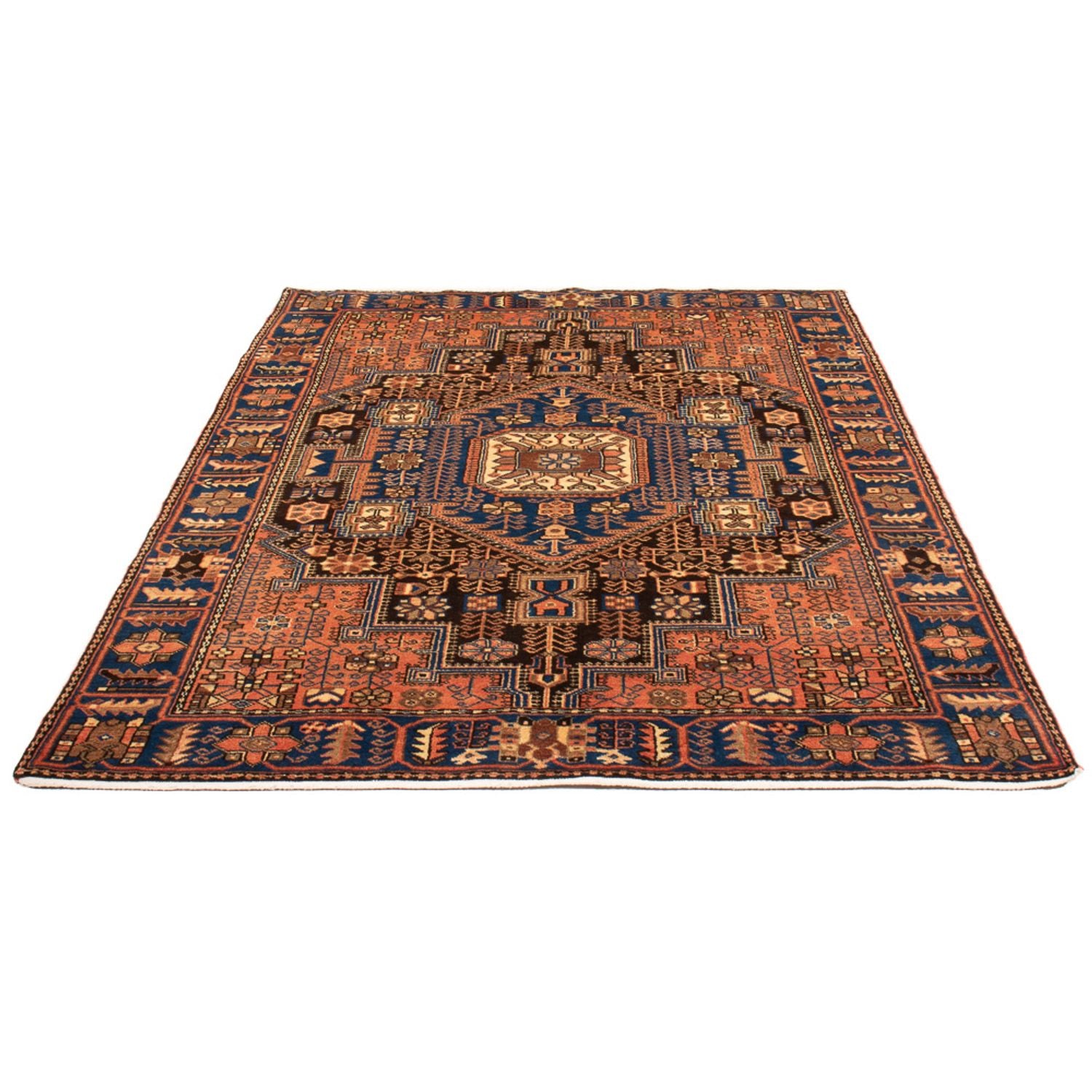 Tapis persan - Nomadic - 200 x 150 cm - bleu