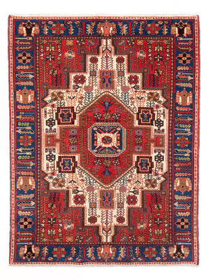 Tapis persan - Nomadic - 201 x 132 cm - rouge