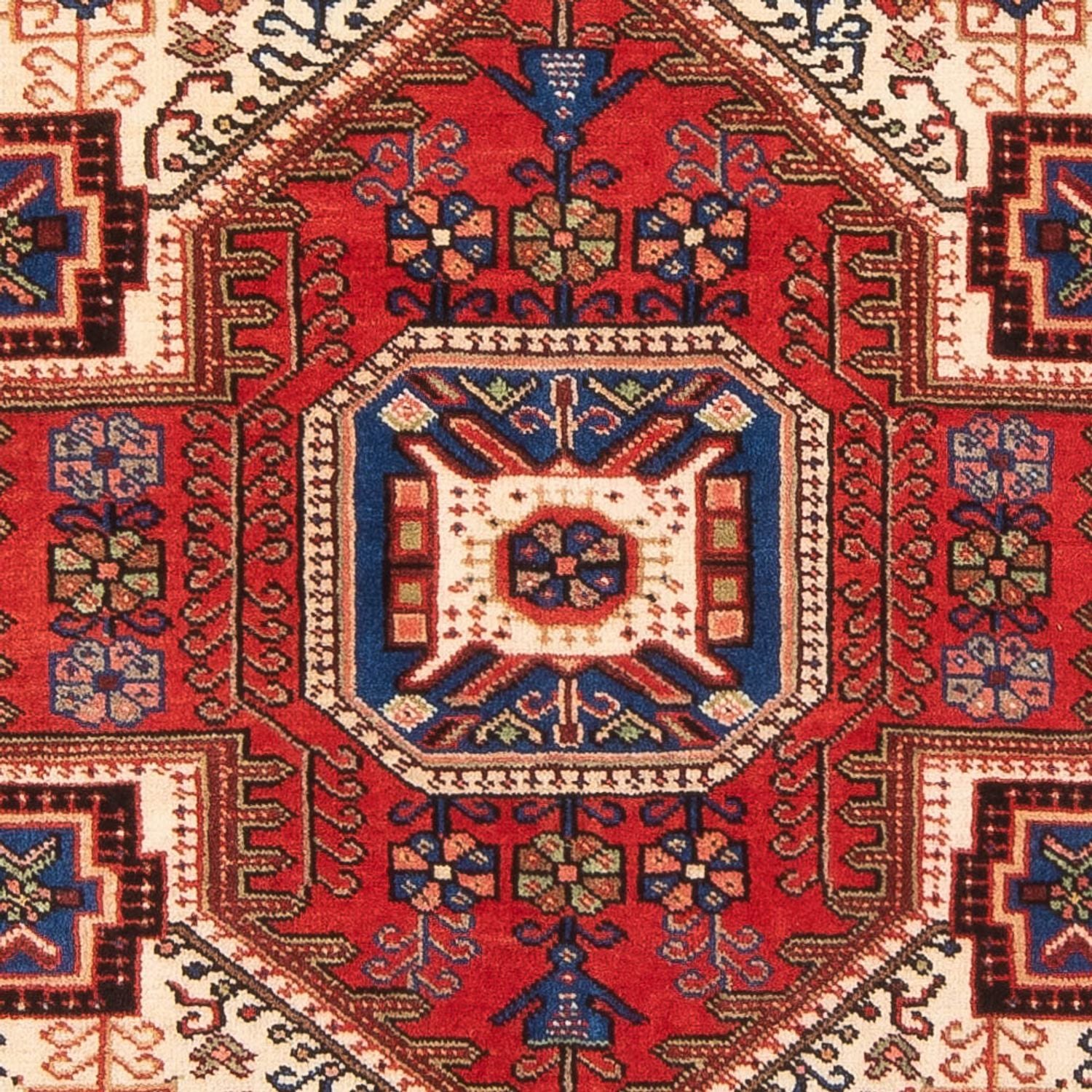 Tapis persan - Nomadic - 201 x 132 cm - rouge