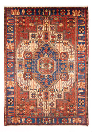 Tapis persan - Nomadic - 210 x 142 cm - bleu