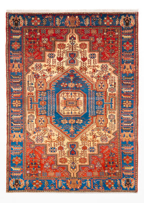 Tapis persan - Nomadic - 210 x 142 cm - bleu