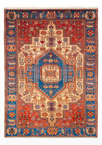 Tapis persan - Nomadic - 210 x 142 cm - bleu