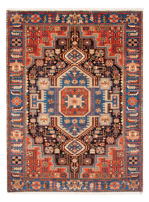 Tapis persan - Nomadic - 198 x 142 cm - bleu