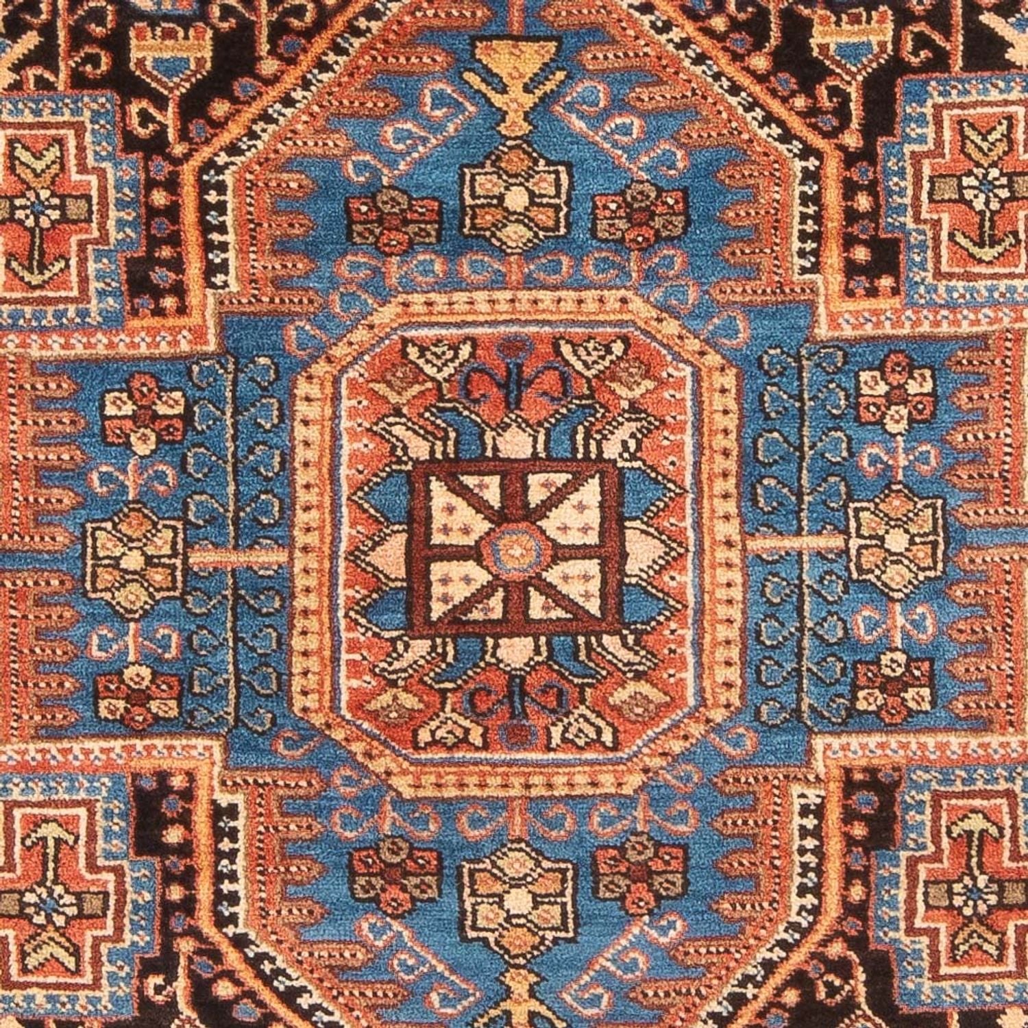 Tapis persan - Nomadic - 200 x 143 cm - bleu