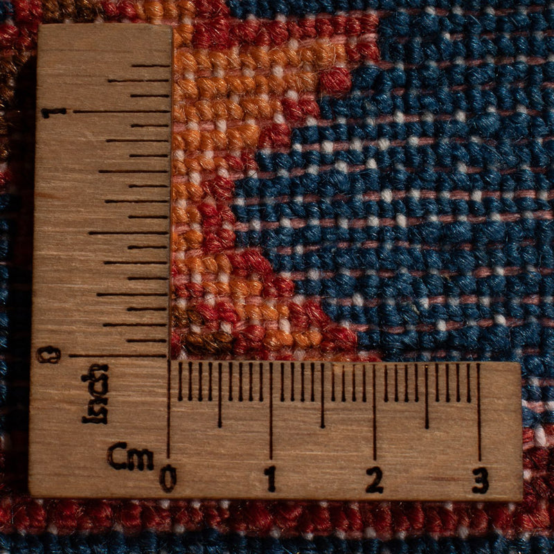 Tapis persan - Nomadic - 195 x 138 cm - bleu