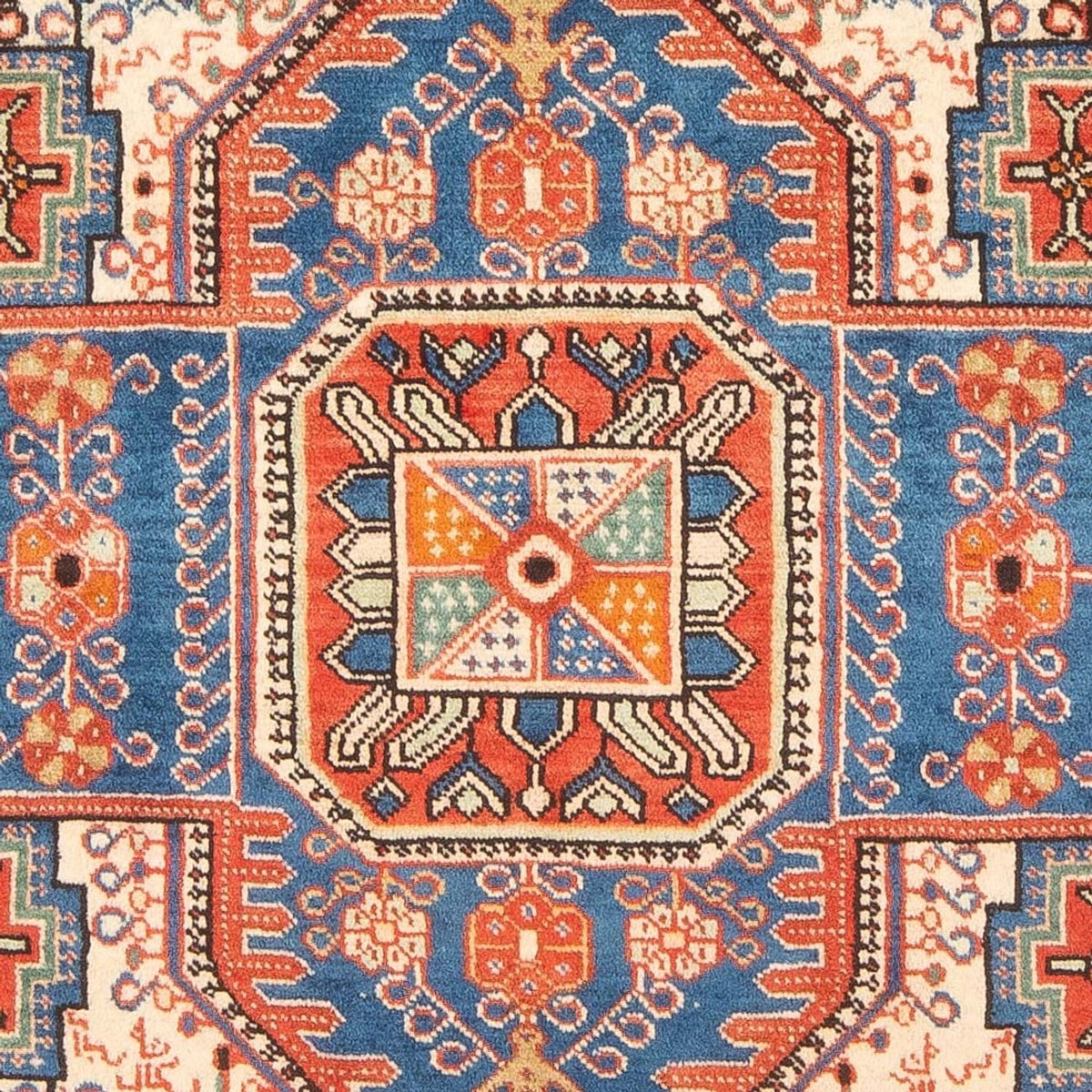 Tapis persan - Nomadic - 200 x 140 cm - bleu