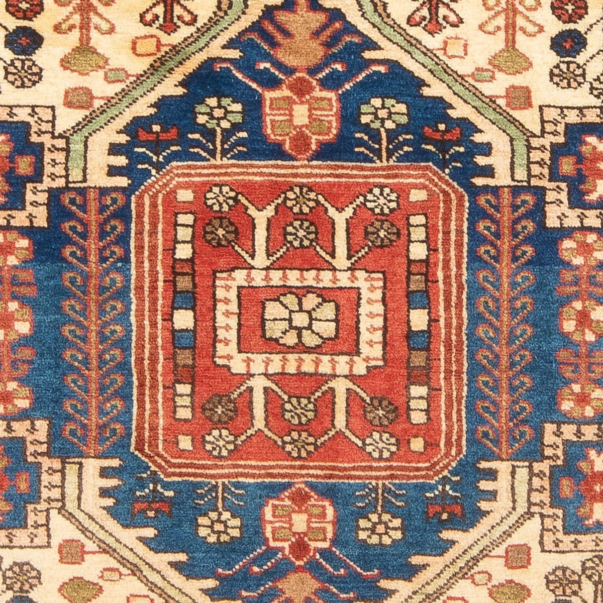 Tapis persan - Nomadic - 190 x 138 cm - bleu
