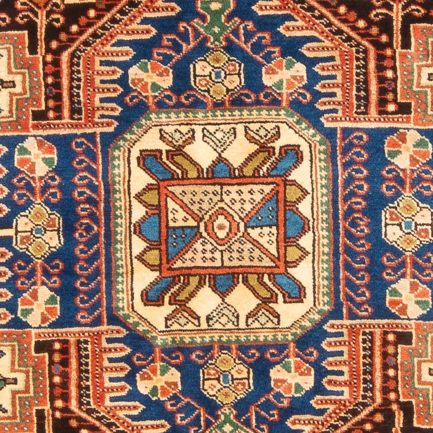 Tapis persan - Nomadic - 200 x 145 cm - bleu
