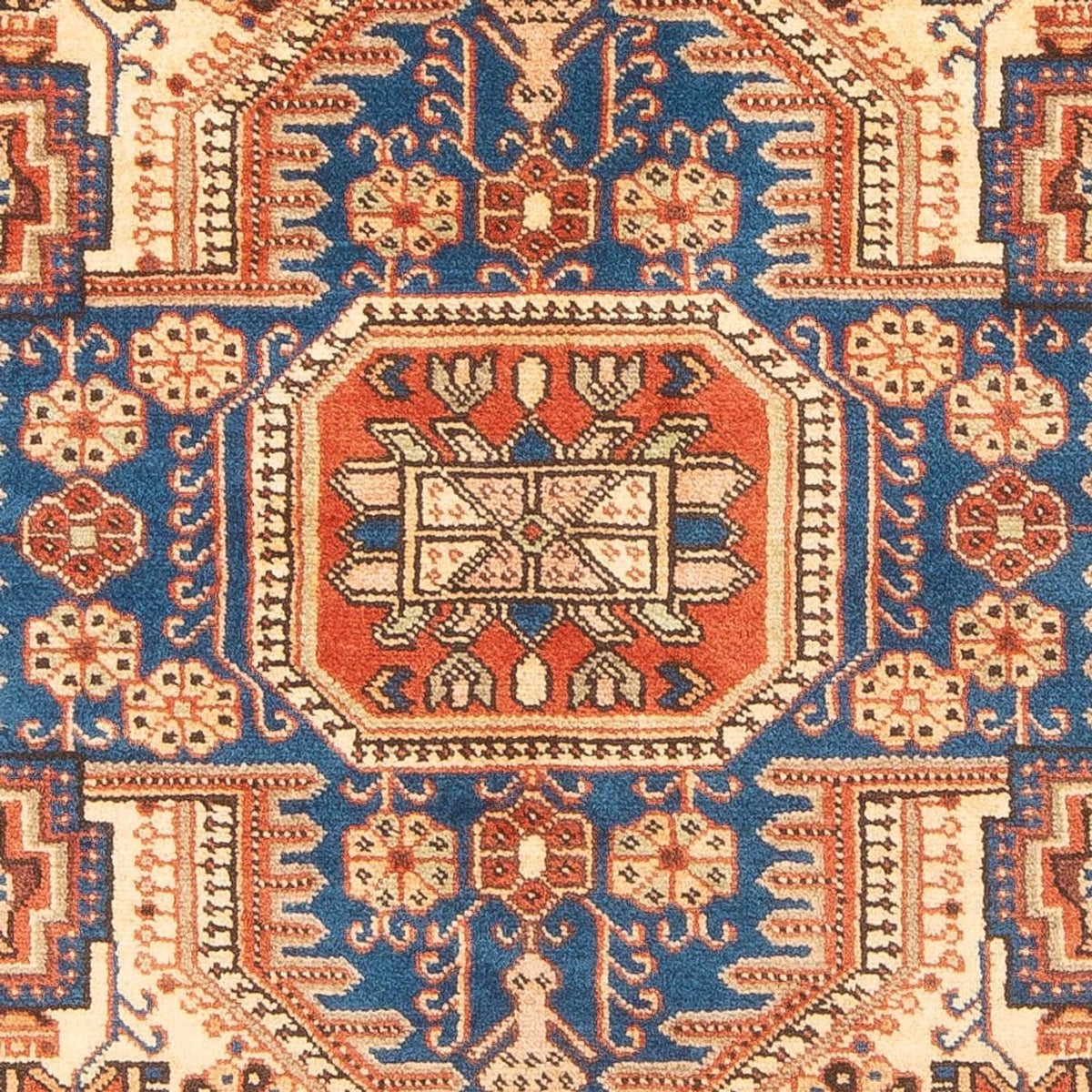 Tapis persan - Nomadic - 196 x 142 cm - bleu