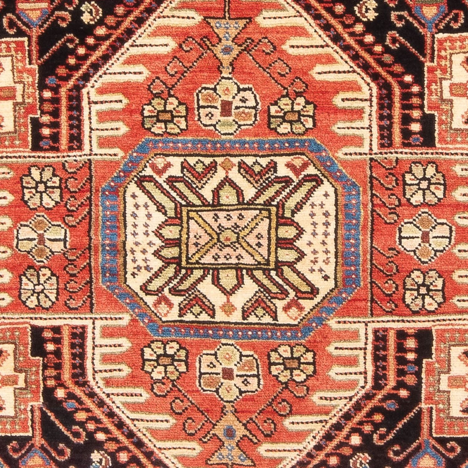 Tapis persan - Nomadic - 194 x 140 cm - beige clair