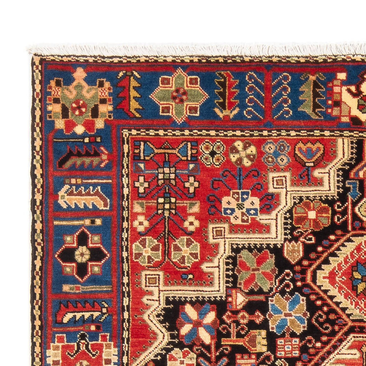 Tapis persan - Nomadic - 194 x 140 cm - beige clair