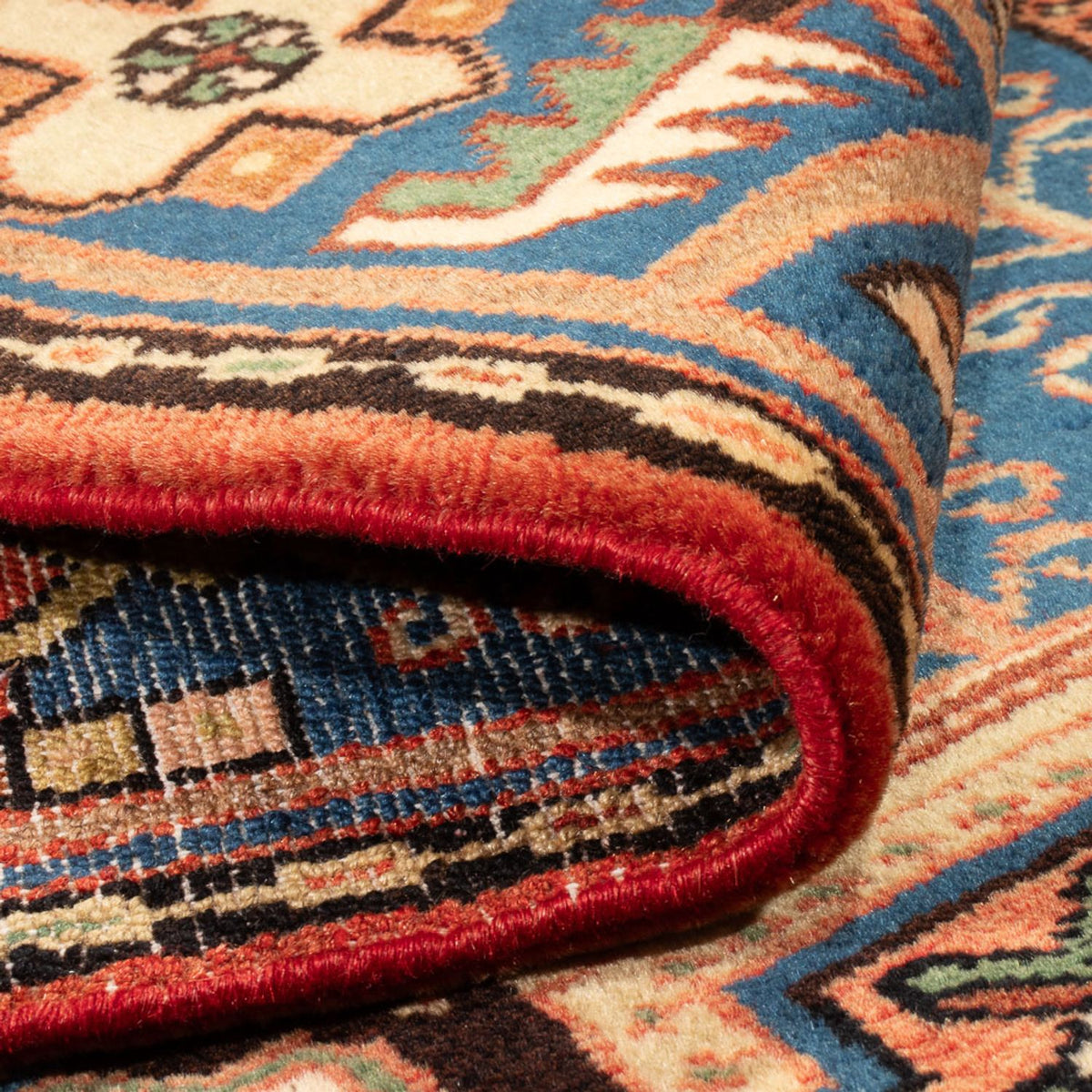 Tapis persan - Nomadic - 200 x 140 cm - bleu