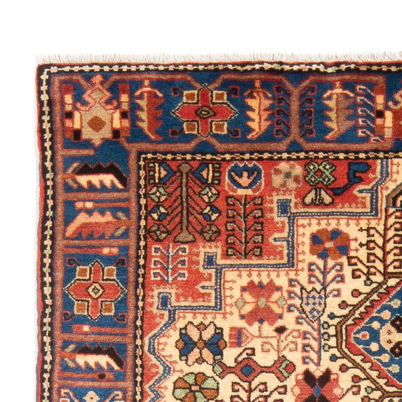 Tapis persan - Nomadic - 194 x 135 cm - bleu