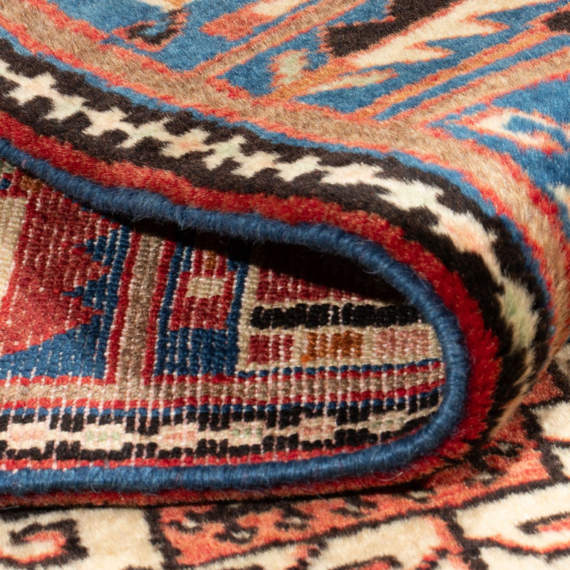 Tapis persan - Nomadic - 194 x 135 cm - bleu